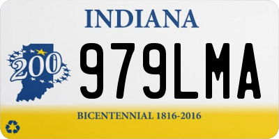 IN license plate 979LMA