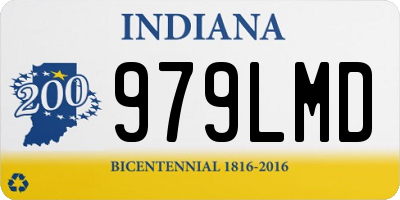 IN license plate 979LMD