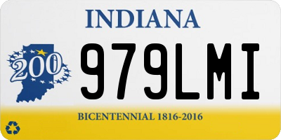 IN license plate 979LMI