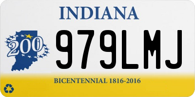 IN license plate 979LMJ