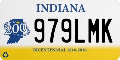IN license plate 979LMK