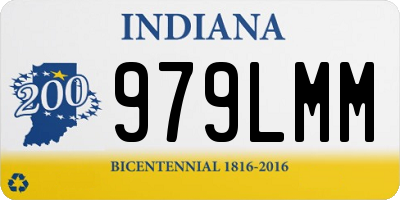 IN license plate 979LMM