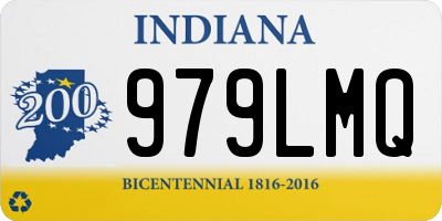 IN license plate 979LMQ