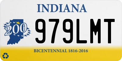 IN license plate 979LMT