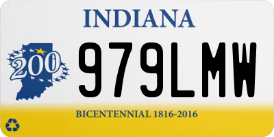 IN license plate 979LMW