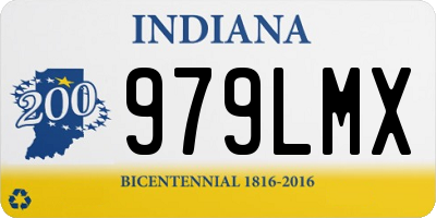 IN license plate 979LMX