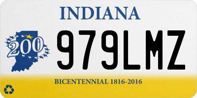 IN license plate 979LMZ