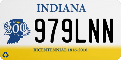 IN license plate 979LNN