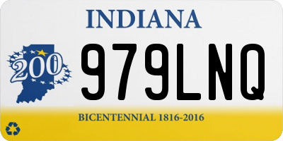 IN license plate 979LNQ