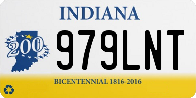 IN license plate 979LNT