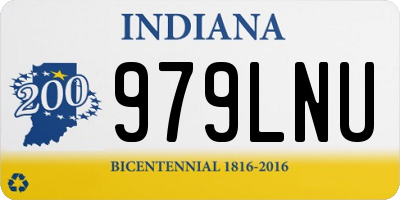 IN license plate 979LNU