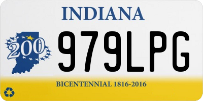 IN license plate 979LPG