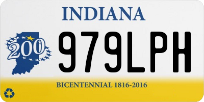 IN license plate 979LPH