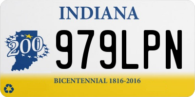 IN license plate 979LPN