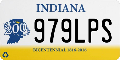 IN license plate 979LPS