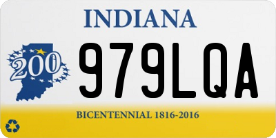 IN license plate 979LQA