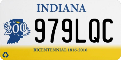 IN license plate 979LQC