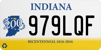 IN license plate 979LQF