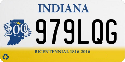 IN license plate 979LQG