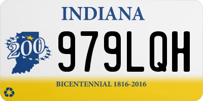 IN license plate 979LQH