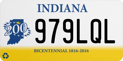 IN license plate 979LQL