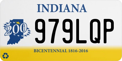 IN license plate 979LQP