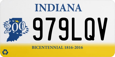 IN license plate 979LQV