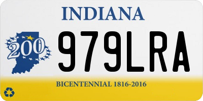 IN license plate 979LRA