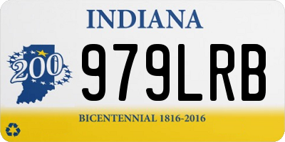 IN license plate 979LRB