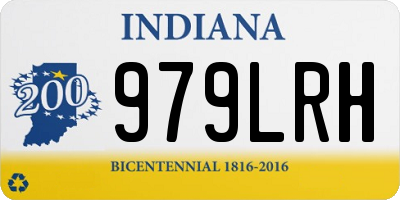 IN license plate 979LRH