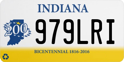 IN license plate 979LRI