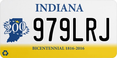 IN license plate 979LRJ