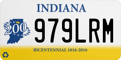 IN license plate 979LRM