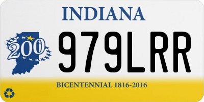 IN license plate 979LRR