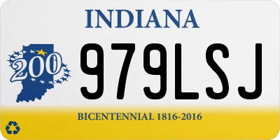 IN license plate 979LSJ