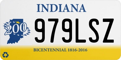 IN license plate 979LSZ