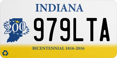 IN license plate 979LTA