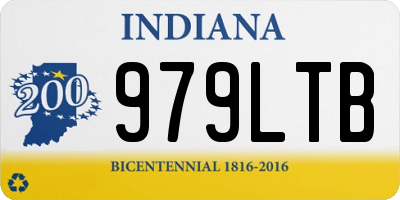 IN license plate 979LTB