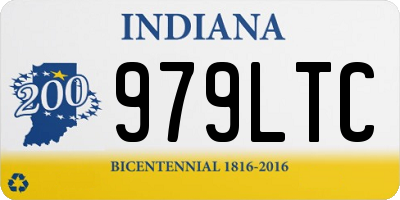 IN license plate 979LTC
