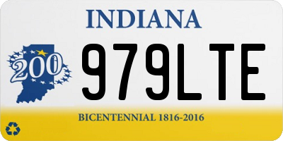 IN license plate 979LTE