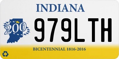 IN license plate 979LTH