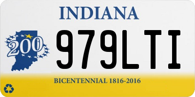 IN license plate 979LTI