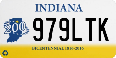 IN license plate 979LTK