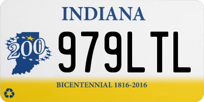 IN license plate 979LTL