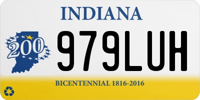 IN license plate 979LUH