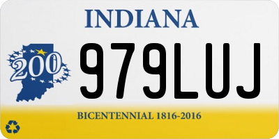 IN license plate 979LUJ