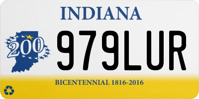 IN license plate 979LUR