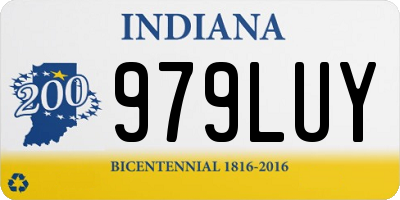 IN license plate 979LUY