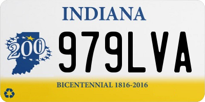 IN license plate 979LVA