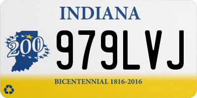 IN license plate 979LVJ